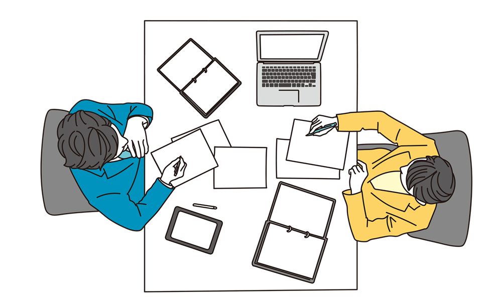 SFP電気料金診断コンサルティングにより、電気料金見直しや営業電話対応負担の軽減をイメージしたイラスト