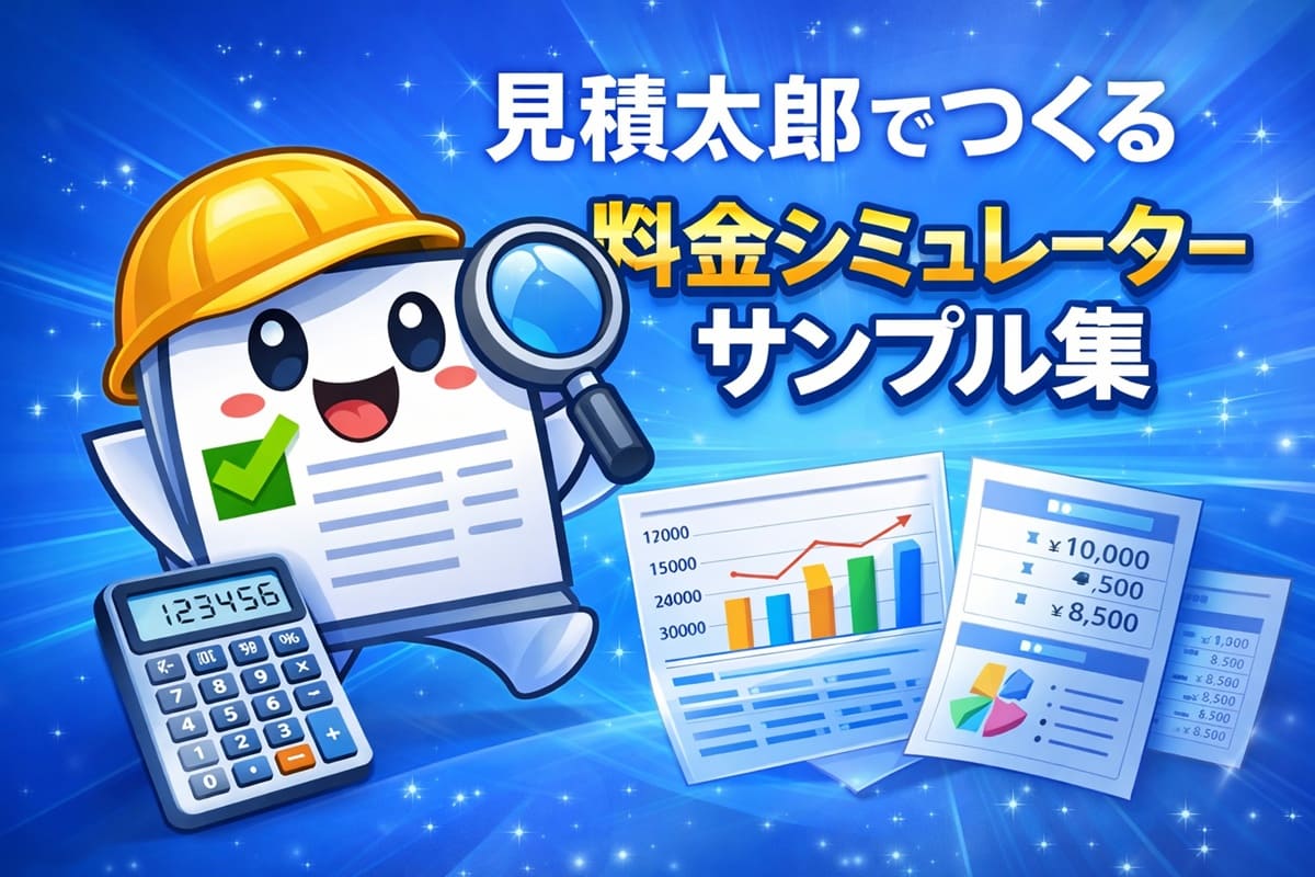 見積太郎のサンプル集カテゴリページのサムネイル画像