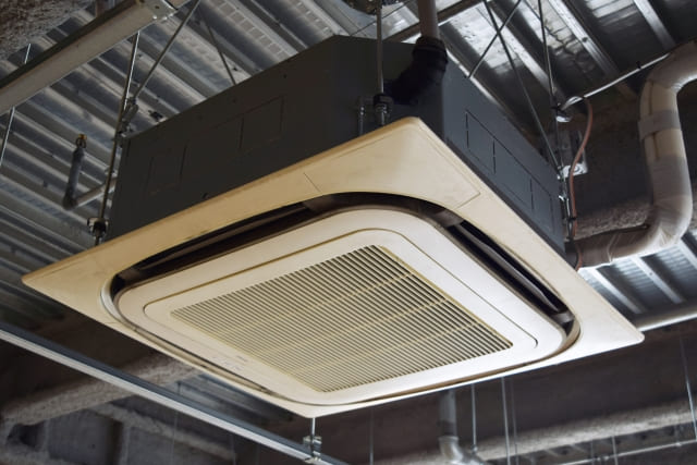 焼肉店M様の店内